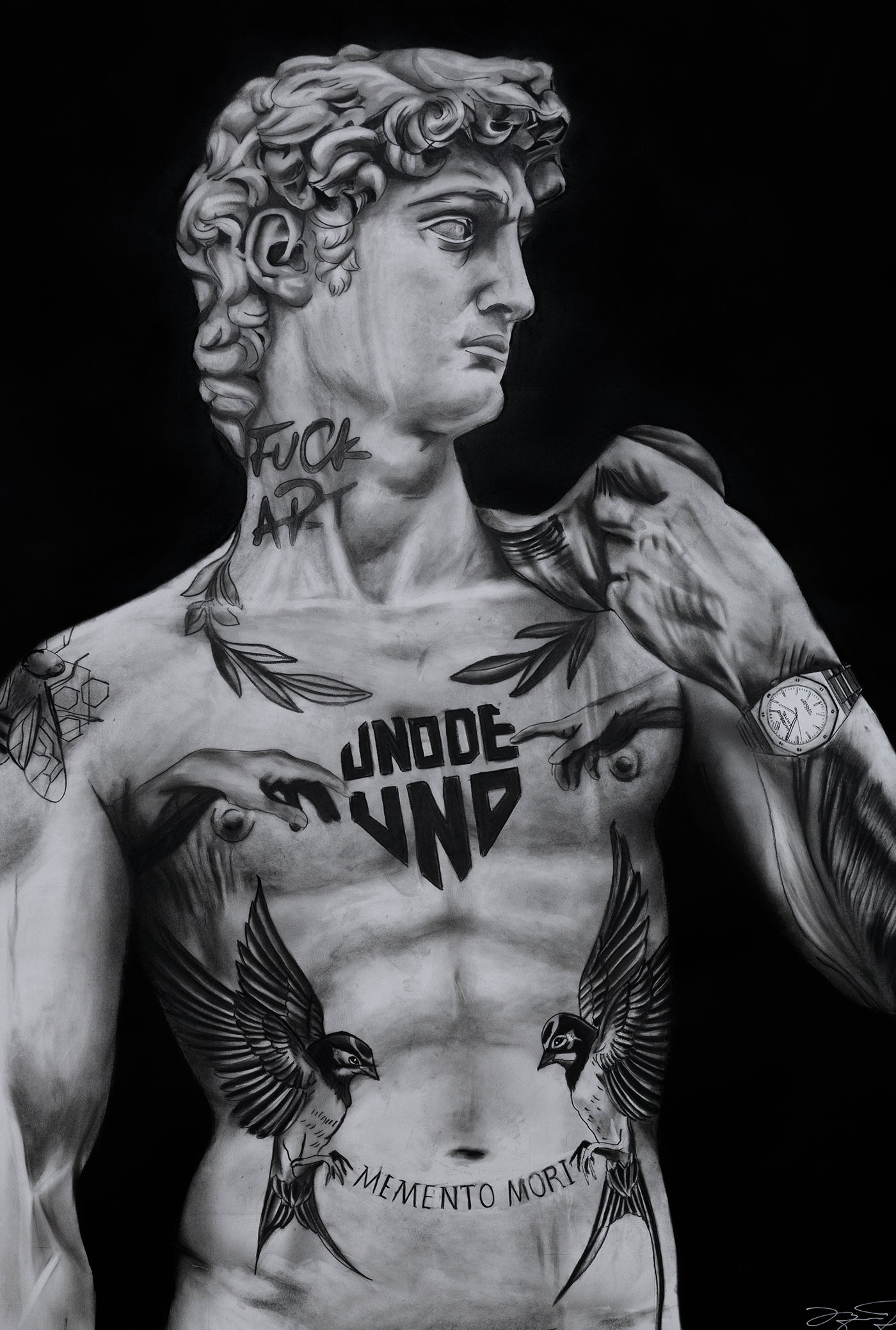 Réplica de la obra Memento Mori - EDICIÓN LIMITADA