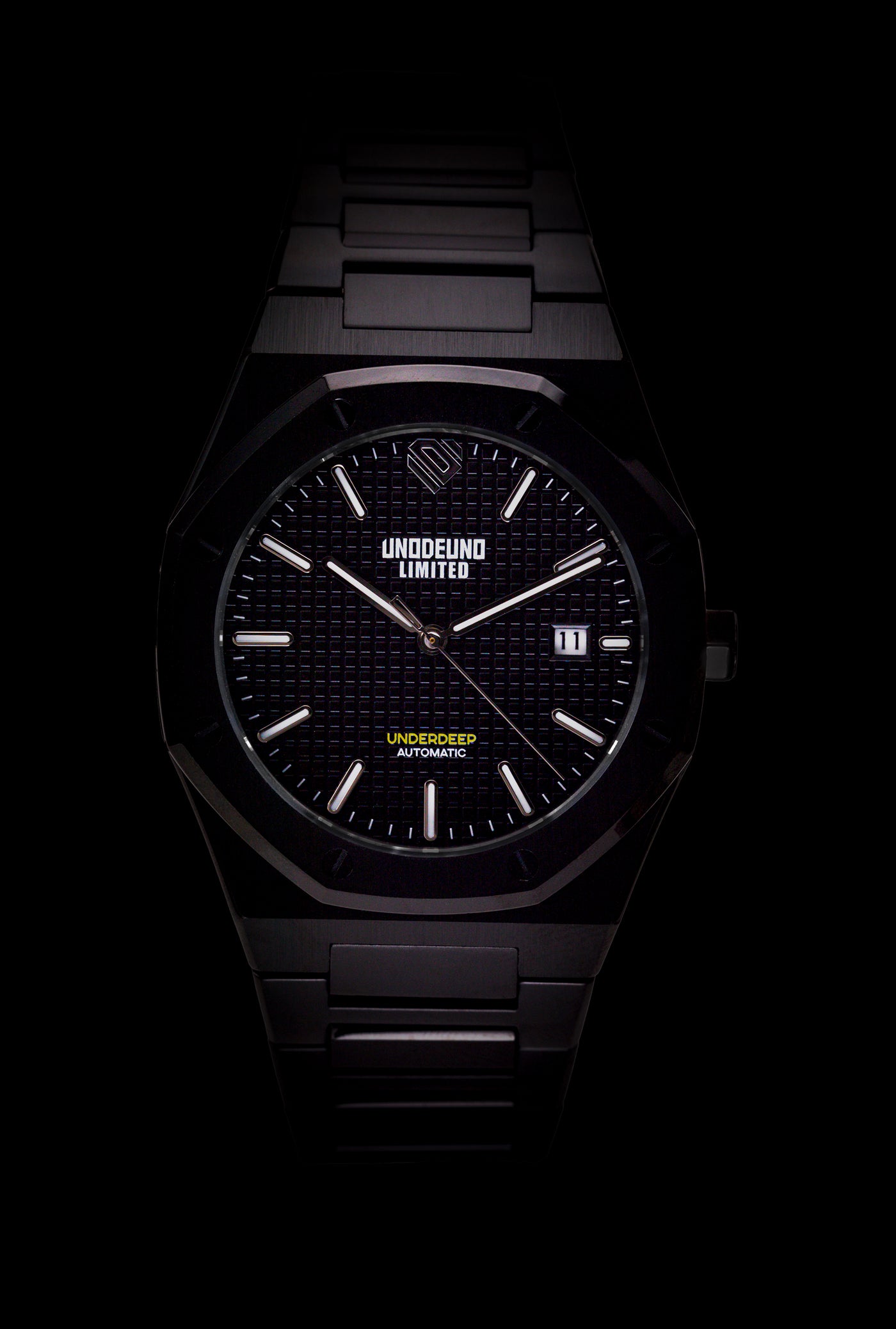 Underdeep Black Automatic Watch – LIMITED EDITION