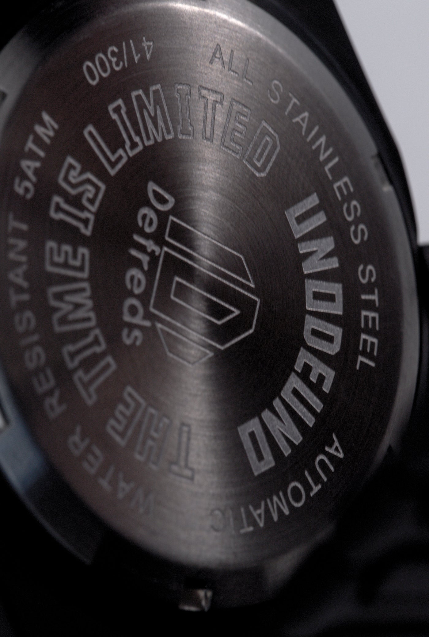 Underdeep Black Automatic Watch – LIMITED EDITION