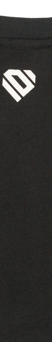 Anthracite Cotton Crop Top T-Shirt UNO