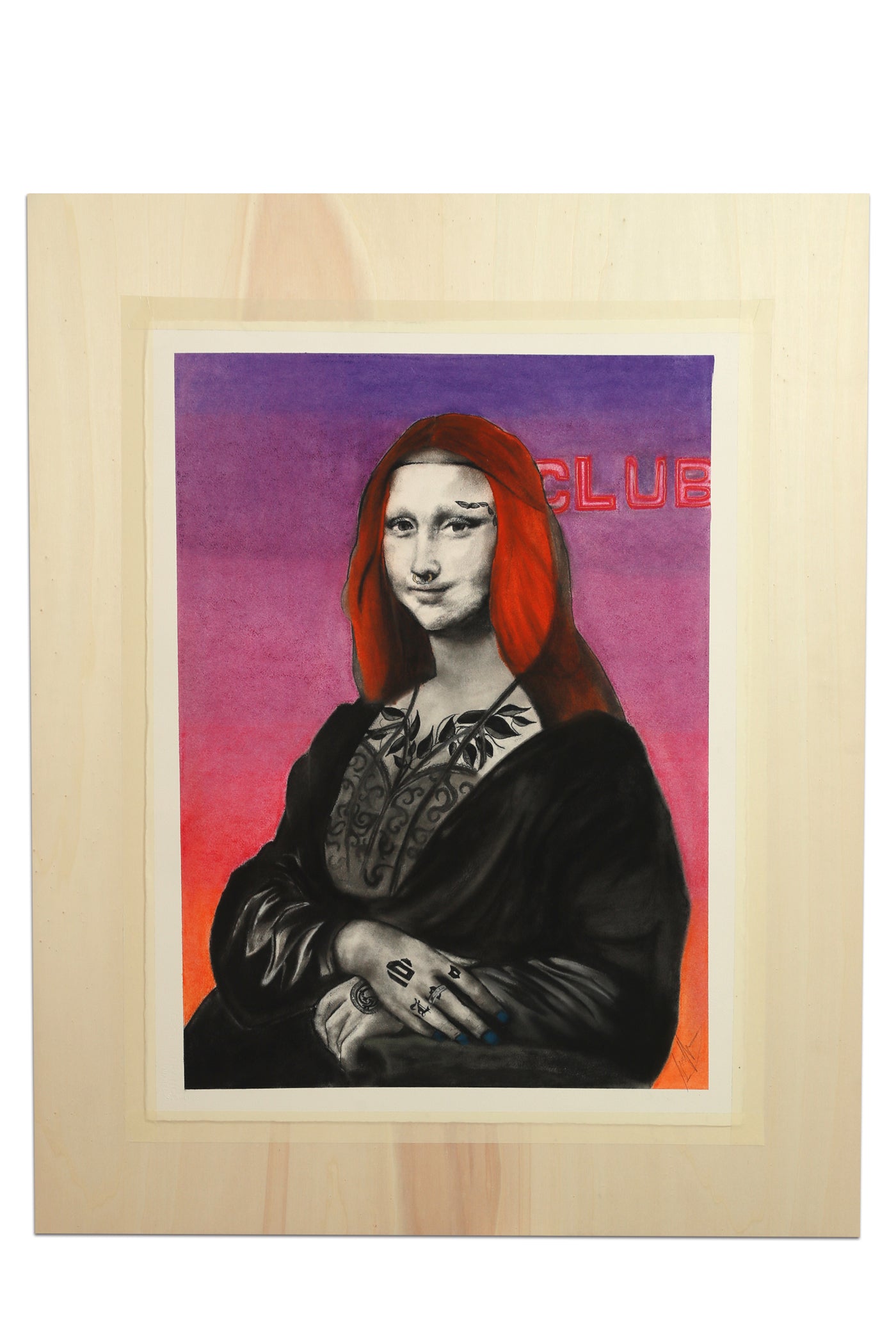 Obra original "Daughter of the experience" de Néstor Reinaldo