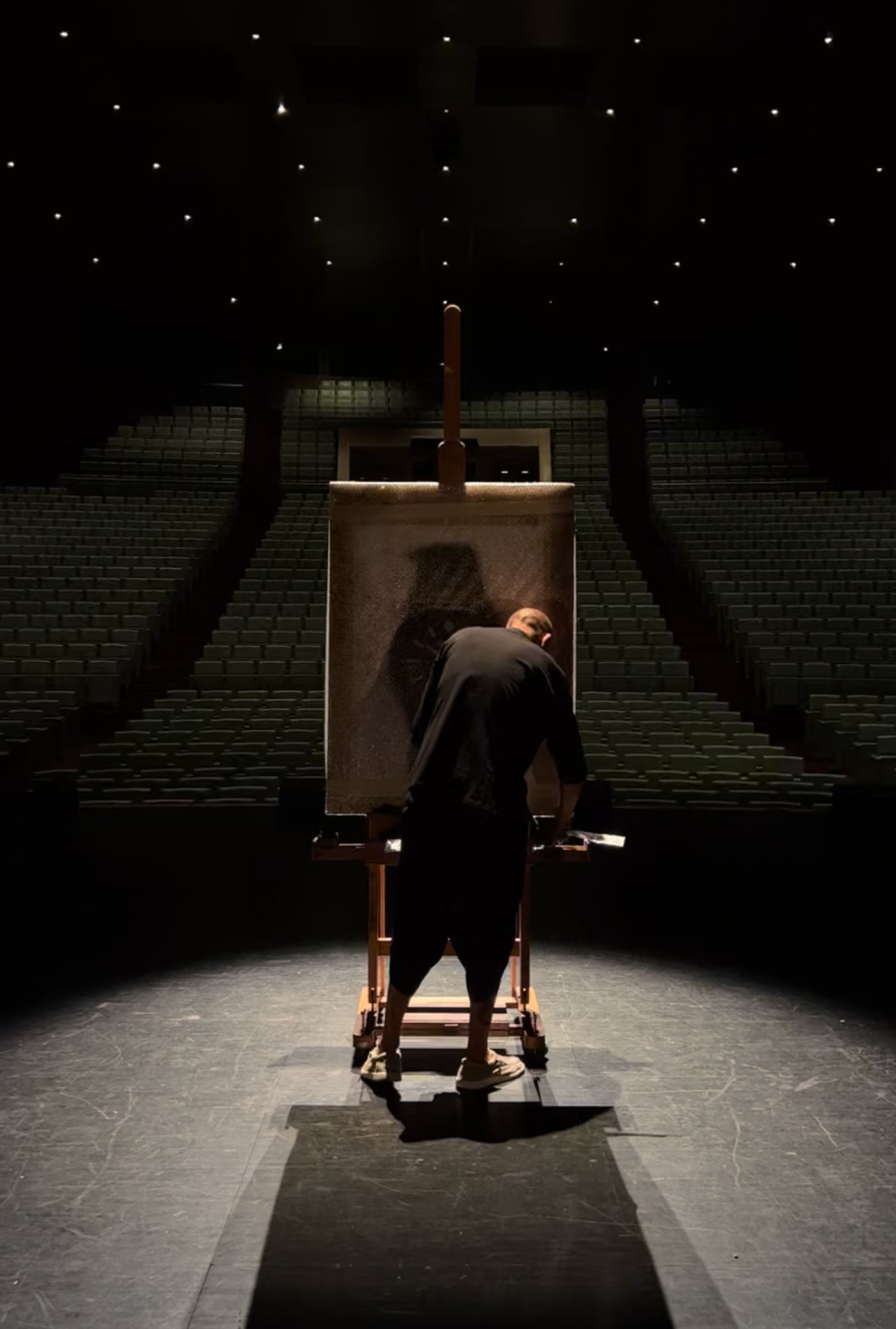 Obra original "Vero Nero" de Marcos Puhinguer