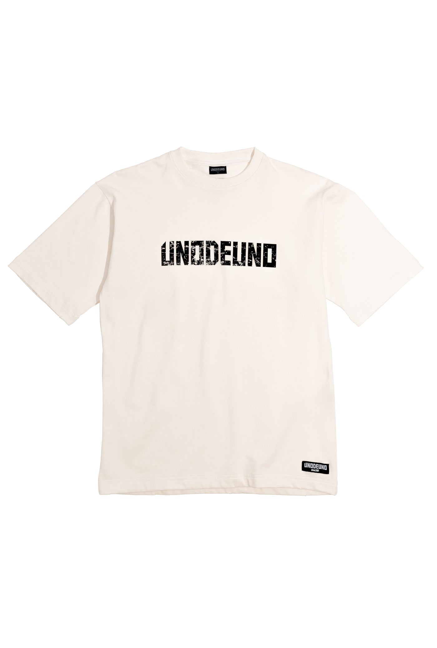 Off-white Cotton Black Printed Oversize T-Shirt