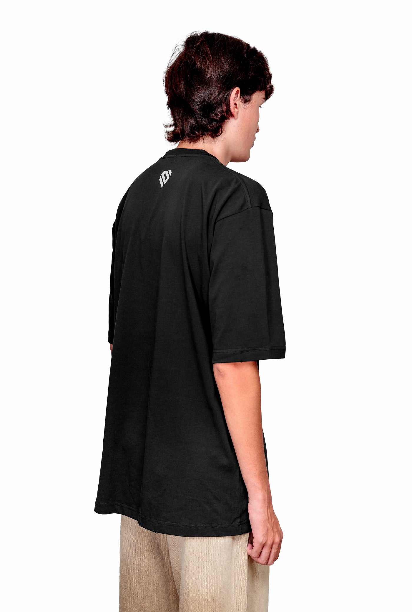 Anthracite Cotton Oversize T-Shirt
