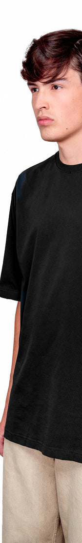 Anthracite Cotton Oversize T-Shirt