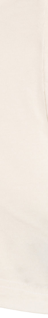 Off-white Cotton Black Printed Top Crop T-Shirt